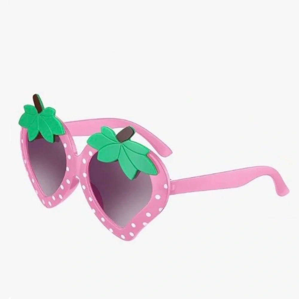 Pink Strawberry Kids Sunglasses Toddler Kids - Boys/Girls